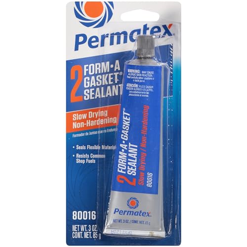 Permatex بيرماتكس 80016 فورم-أ-غاسكت #2 سيلانت، 3 أونصة، أزرق - Image 3