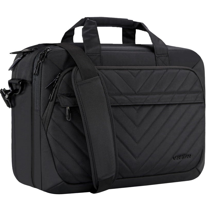 VANKEAN VANKEAN 17 Inch Laptop Bag, TSA Friendly Expandable Briefcase for Women Fashion, Waterproof Computer Bag with RFID Pocket, Work Bag for Women Messenger bags for Bussiness/Travel/College  - Image 1