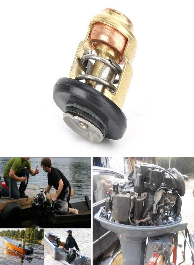 Akozon 19300-ZV5-043 Thermostat Boat Outboard Motor for OUTBOARD 50 75 90 115 130 72°C - Image 2