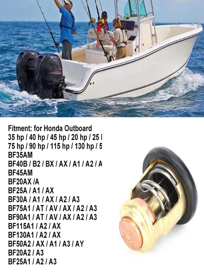 Akozon 19300-ZV5-043 Thermostat Boat Outboard Motor for OUTBOARD 50 75 90 115 130 72°C - Image 4