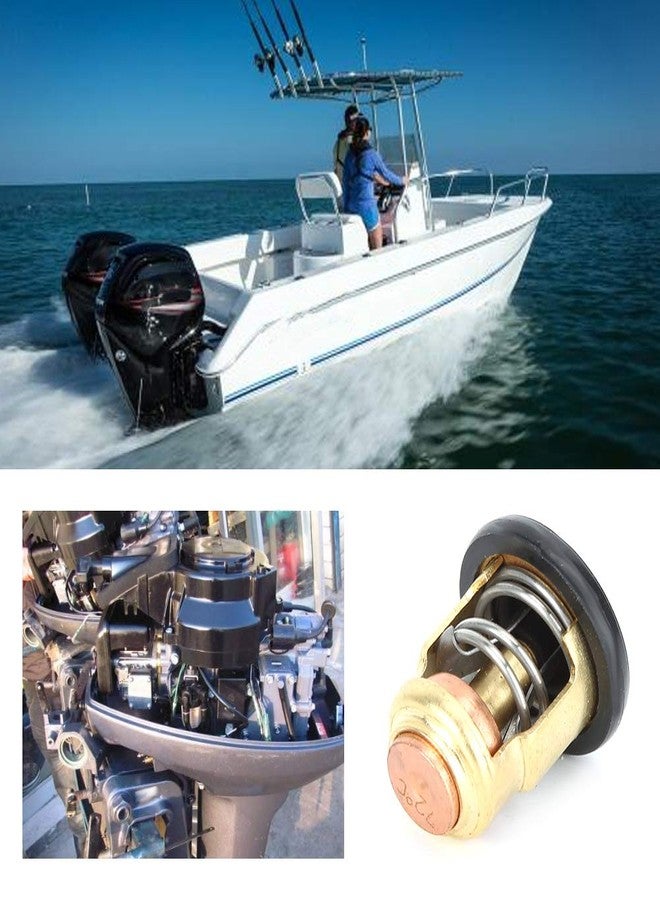 Akozon 19300-ZV5-043 Thermostat Boat Outboard Motor for OUTBOARD 50 75 90 115 130 72°C - Image 3