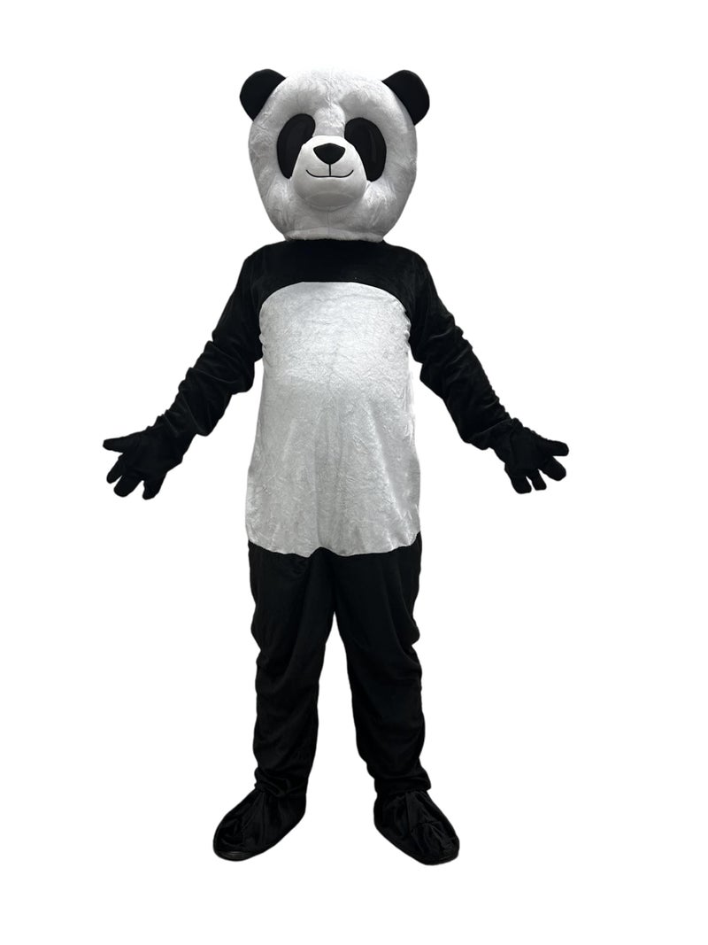 Gepas Panda Mascot Costume Bear Character Fancy Party Dress Adult Outfit - Image 1