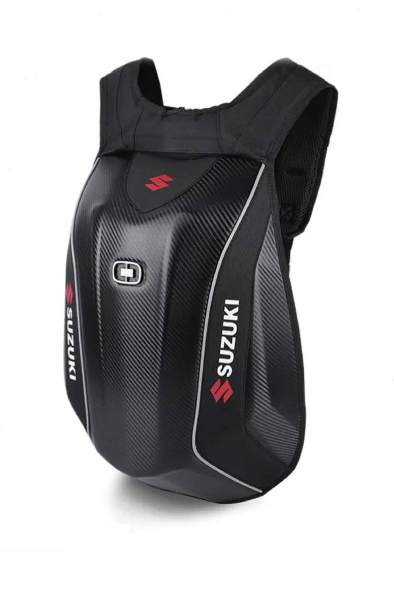 Suzuki Suzuki Carbon Fiber Helmet Storage Bag or Motorcycle Backpack - 850712 - Image 1