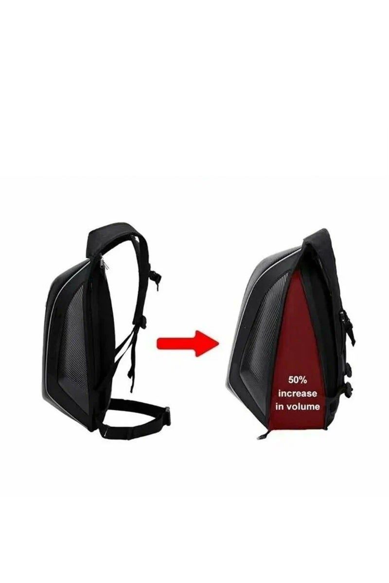 Suzuki Suzuki Carbon Fiber Helmet Storage Bag or Motorcycle Backpack - 850712 - Image 3