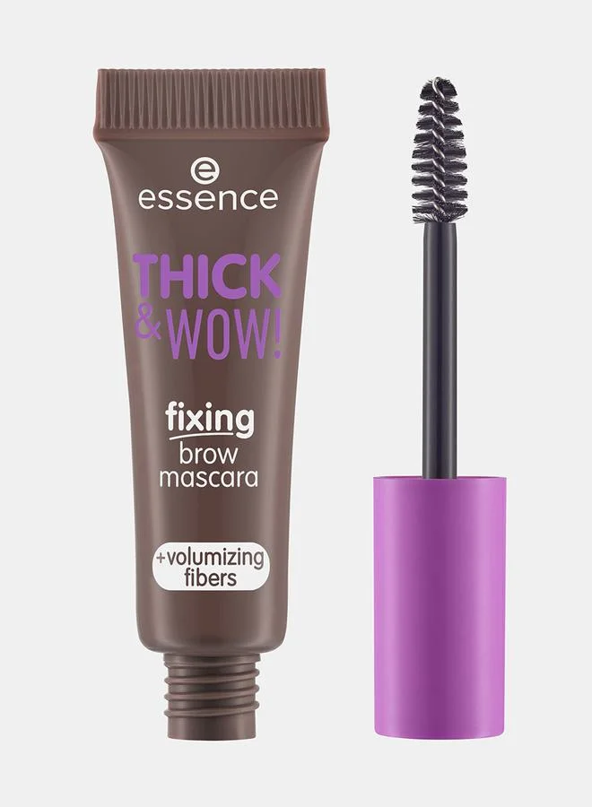 Essence Thick & Wow! Fixing Brow Mascara, 02 Ash Brown