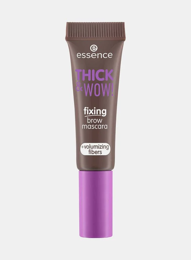 Essence Thick & Wow! Fixing Brow Mascara, 02 Ash Brown