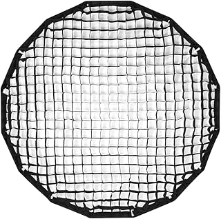 ANDOER Andoer 90cm / 35 Inch Softbox Honeycomb Grid 16 Robs Deep Photography Parabolic Softbox Grid for Studio Photography  - Image 1
