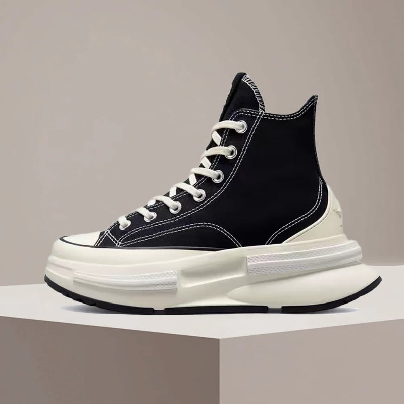 Converse Run Star Legacy CX High-Top Sneakers – Black, Retro Chunky Sole, Non-Slip Traction, Durable Unisex A00869C - Image 2