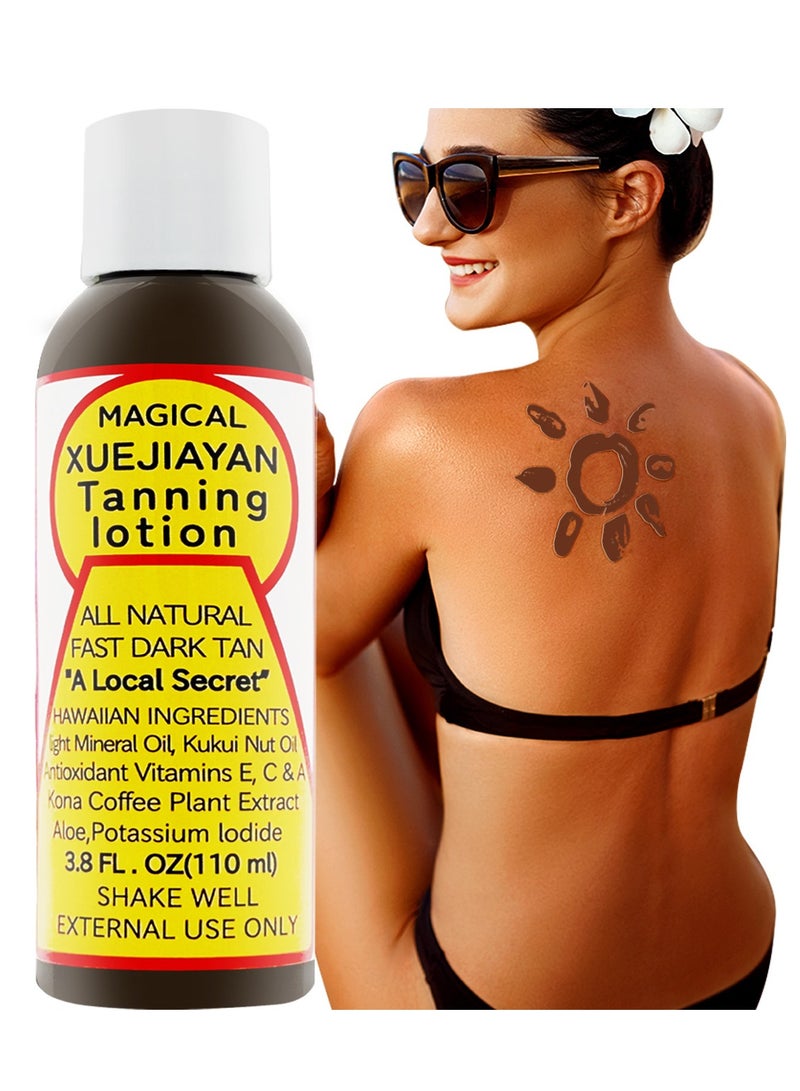 Magical Fast Dark Tanning Amazing Browning Lotion 110ml - Image 1