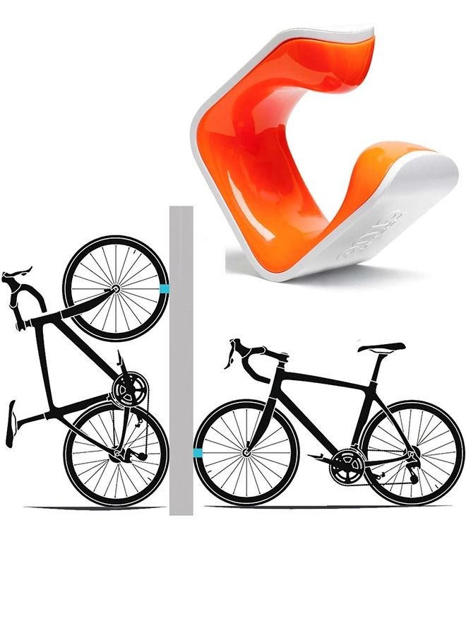 Richy Bike Clip Indoor & Outdoor Bicycle Storage Rack & Mount System, Easy To Install - Image 4