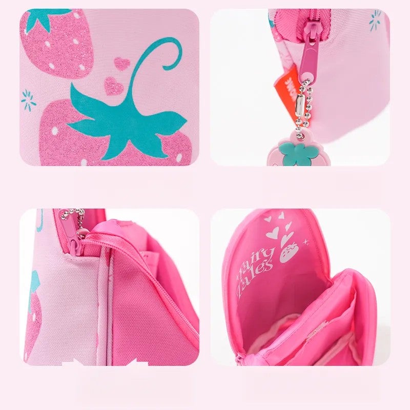 Kids Stand-Up Pencil Case 6-12 Years, School Supplies for Kids Large Capacity Waterproof Wear-Resistant Stationery  Bag - Image 2
