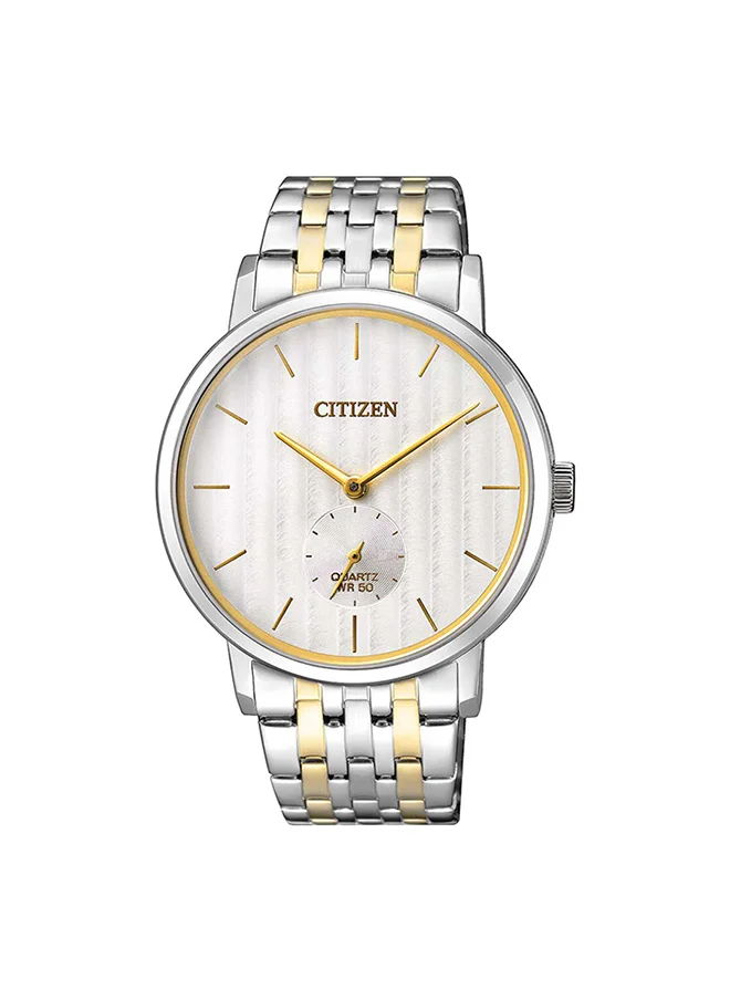 سيتيزن Men's Analog Round Shape Stainless Steel Wrist Watch BE9174-55A - 39 Mm
