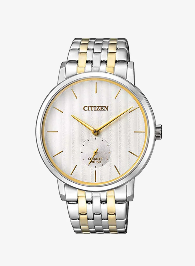 Citizen Men's Analog Round Shape Stainless Steel Wrist Watch BE9174-55A - 39 Mm