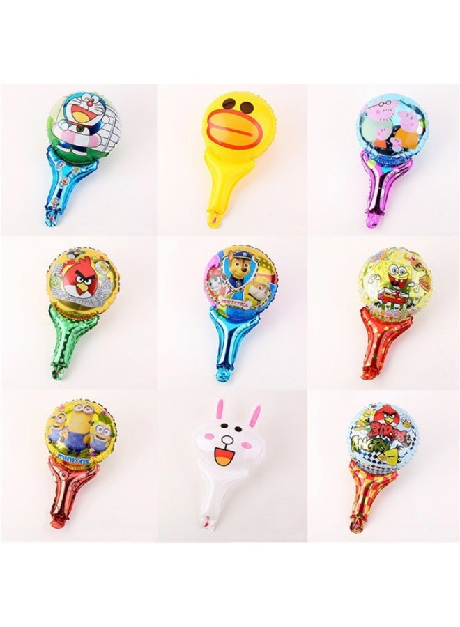 Factory Wholesale Push Activities Small Gifts Luminous Luminous Drainage Sweep Code Creative Cartoon Children's Small Toys