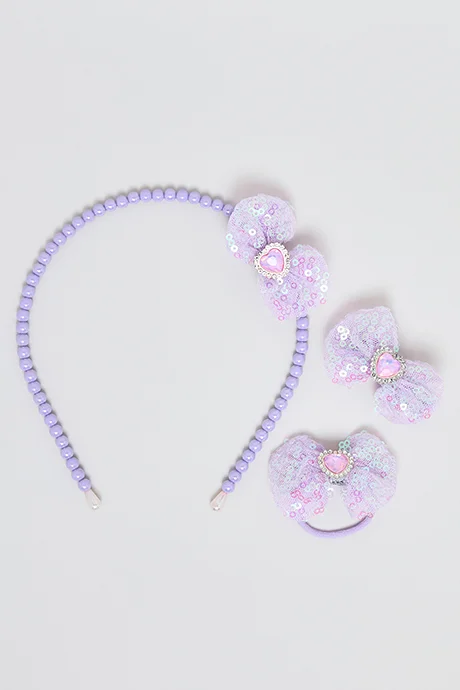 R&B Hairband & Hairclip Set