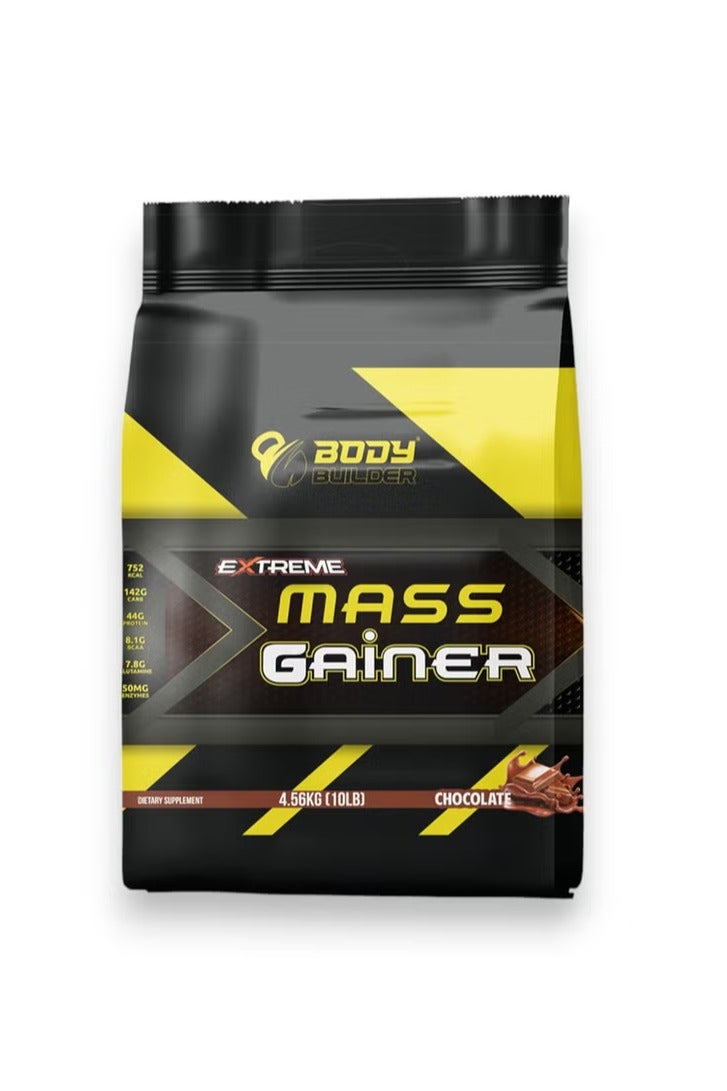 بودي بيلدر مكسب كتلة عضلية، بنكهة الشوكولاتة، 10 أرطال