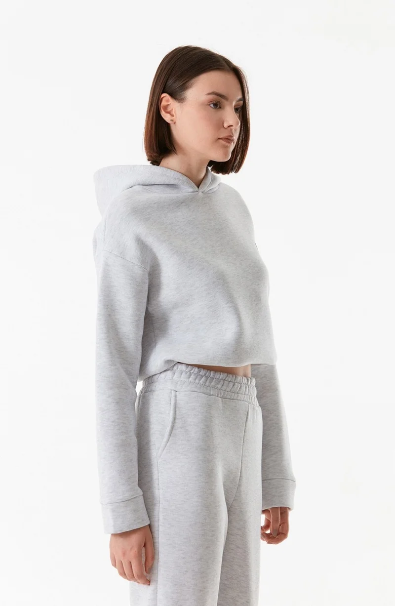 FullaModa Embroidered Elastic Waist Jogger Tracksuit Set