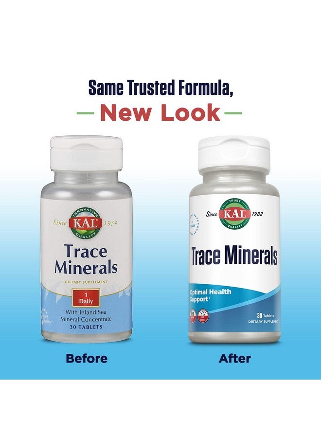 Kal Trace Minerals Actisorb Tablets, 30 Count - Image 2