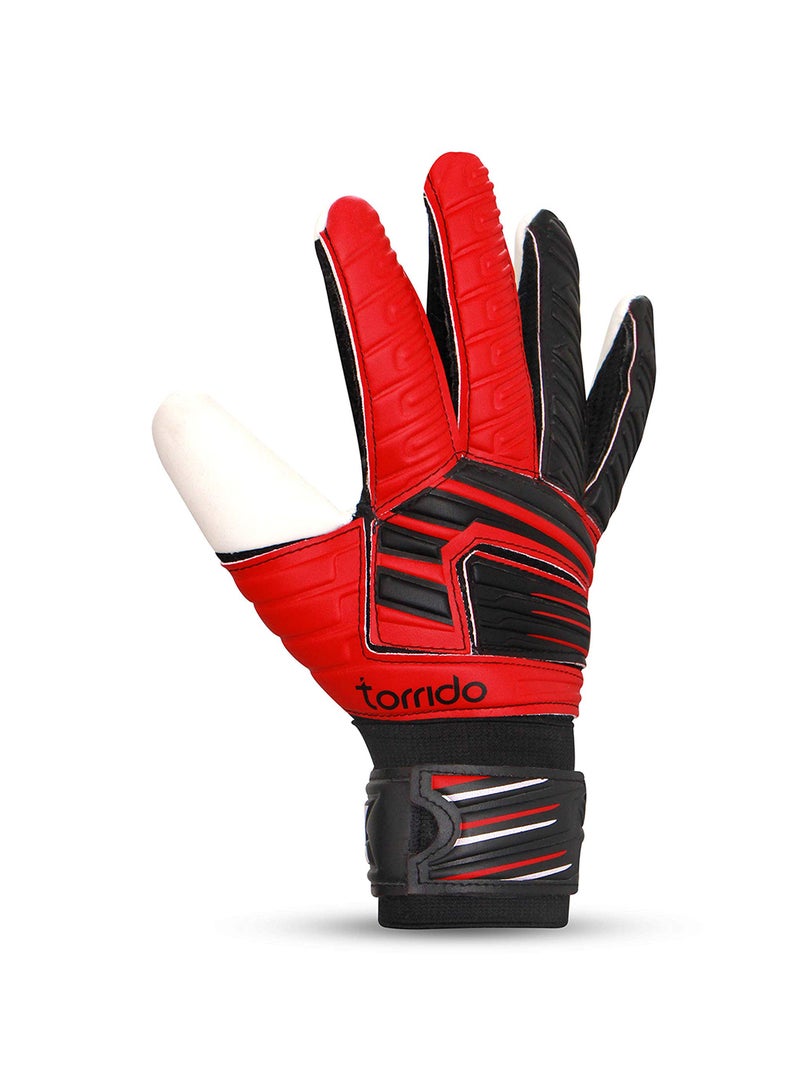 نيفيا قفازات حارس مرمى كرة القدم رابتور توريدو | الحجم: متوسط ​​| المواد: رغوة اللاتكس البلاستيكية | قبضة متفوقة | لحارس المرمى - Image 3