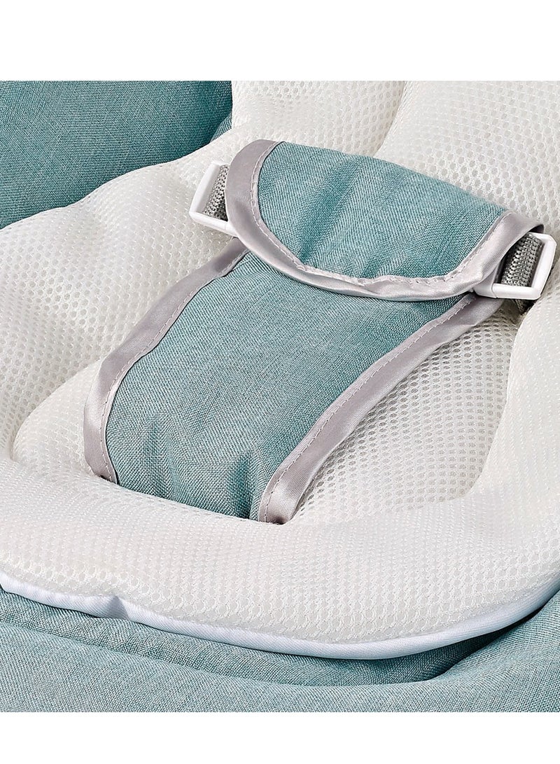 Factory Price Baby Bouncer With Removable Toys, Soothing Music and Vibrations - Mint  - Image 5