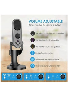 Jmary JMARY MC-PW7 USB DESKTOP CARDIOID NOISE REDUCTION MICROPHONE  - Image 4