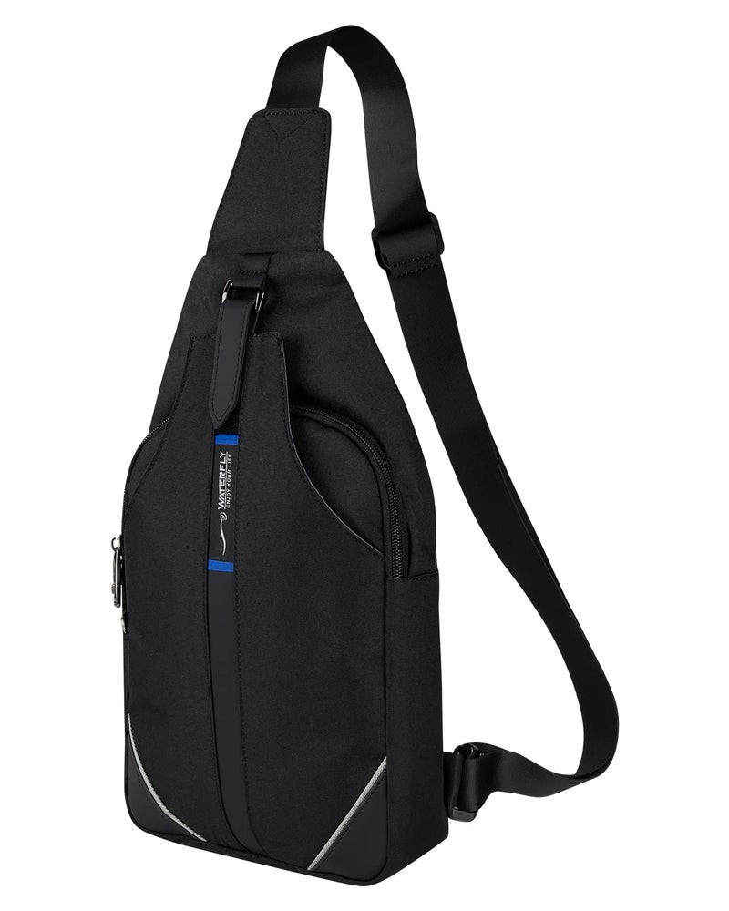 WATERFLY Medium Crossbody Sling Backpack Anti Theft Backpack for Traveling Chest Shoulder Bag - Image 1