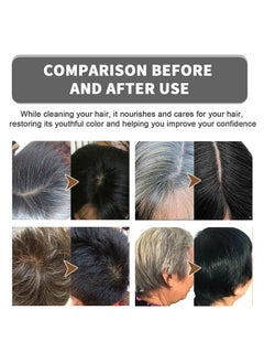 Jaysuing Anti White Hair Essence , Dark Anti Graying Hair Serum for Men and Women, Nutrient Natural Darkening, Promoting Healthier and Thicker Hair-30ml  - Image 5