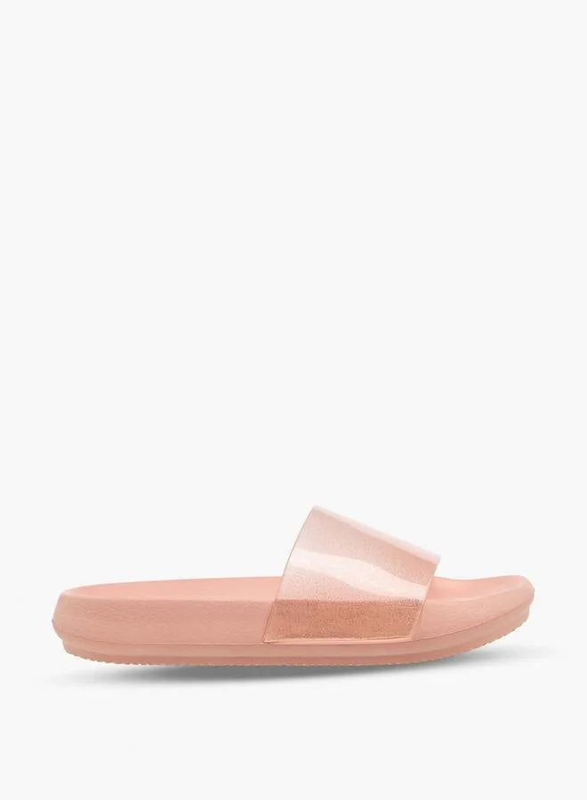 سيليست Women Glitter Print Slides