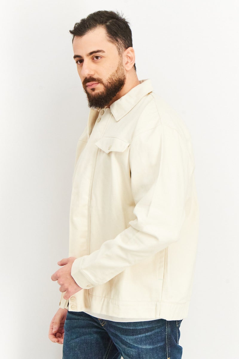 adidas Originals Men Sportswear Fit Outdoor Jacket, Wonder White  - Image 2