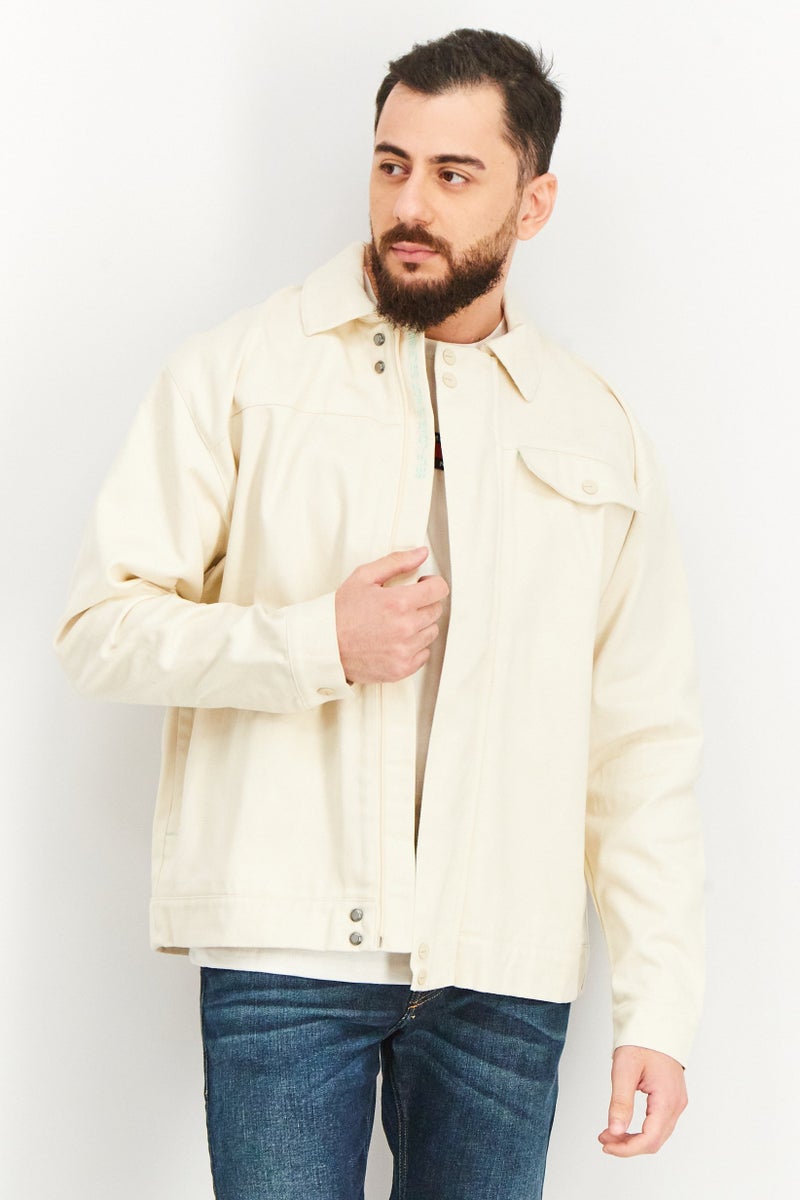 adidas Originals Men Sportswear Fit Outdoor Jacket, Wonder White  - Image 1
