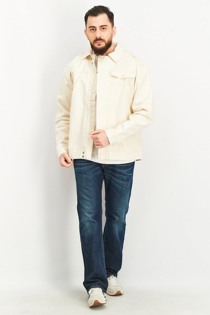 adidas Originals Men Sportswear Fit Outdoor Jacket, Wonder White  - Image 3
