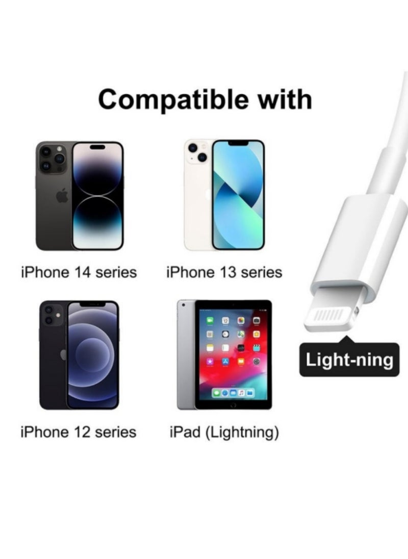 SD Card Reader for iPhone, Lightning to SD Card Reader, 3-in-1 SD Card Reader for SD Card/Micro SD Digital Camera Adapter Compatible with iPhone, Plug and Play SD Card Reader