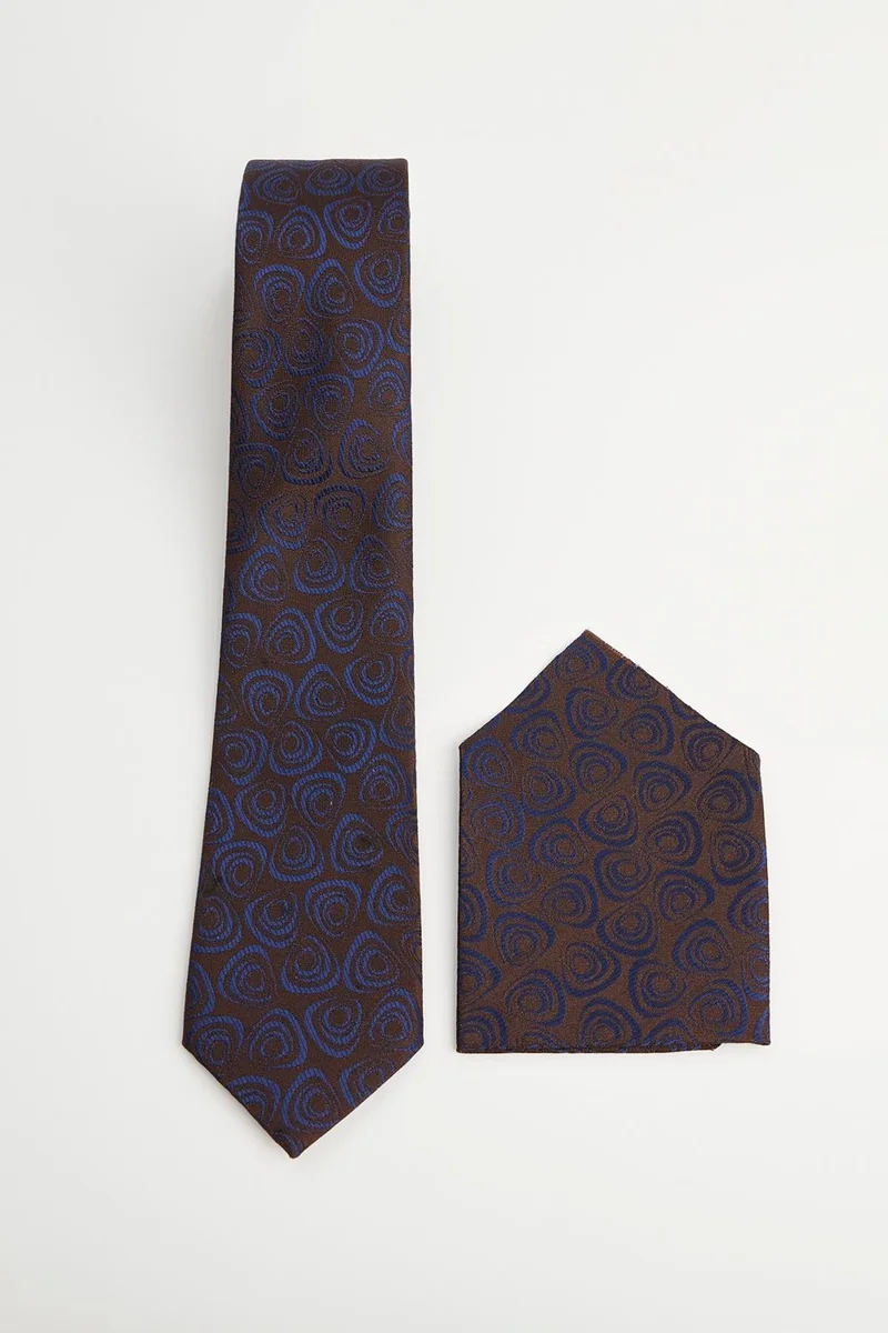 Tudors Classic Pocket Handkerchief Patterned Tie