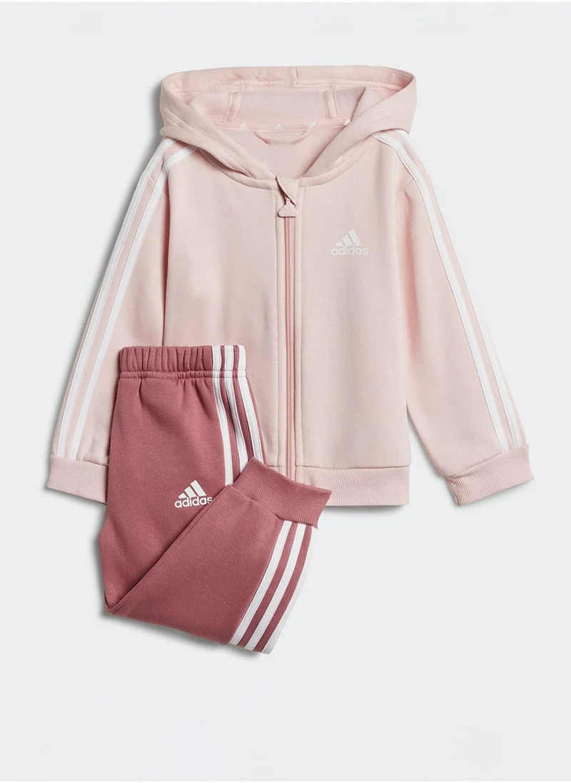 Adidas Infant 3 Stripes Fleece Set