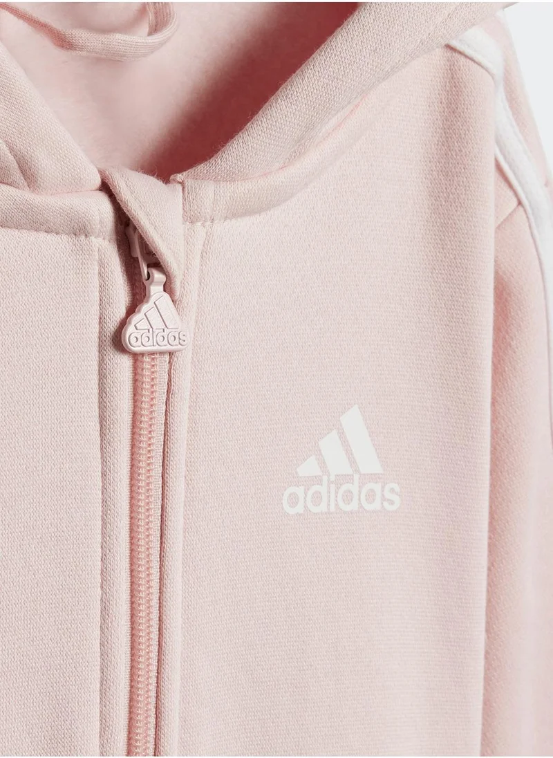 Adidas Infant 3 Stripes Fleece Set