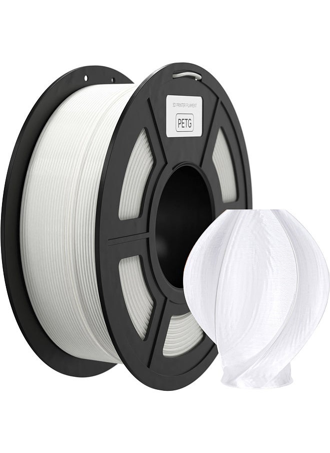 PETG Filament 1.75mm 3D Printer Filament 1kg(2.2lbs) Higher Toughness 3D Printing Filament