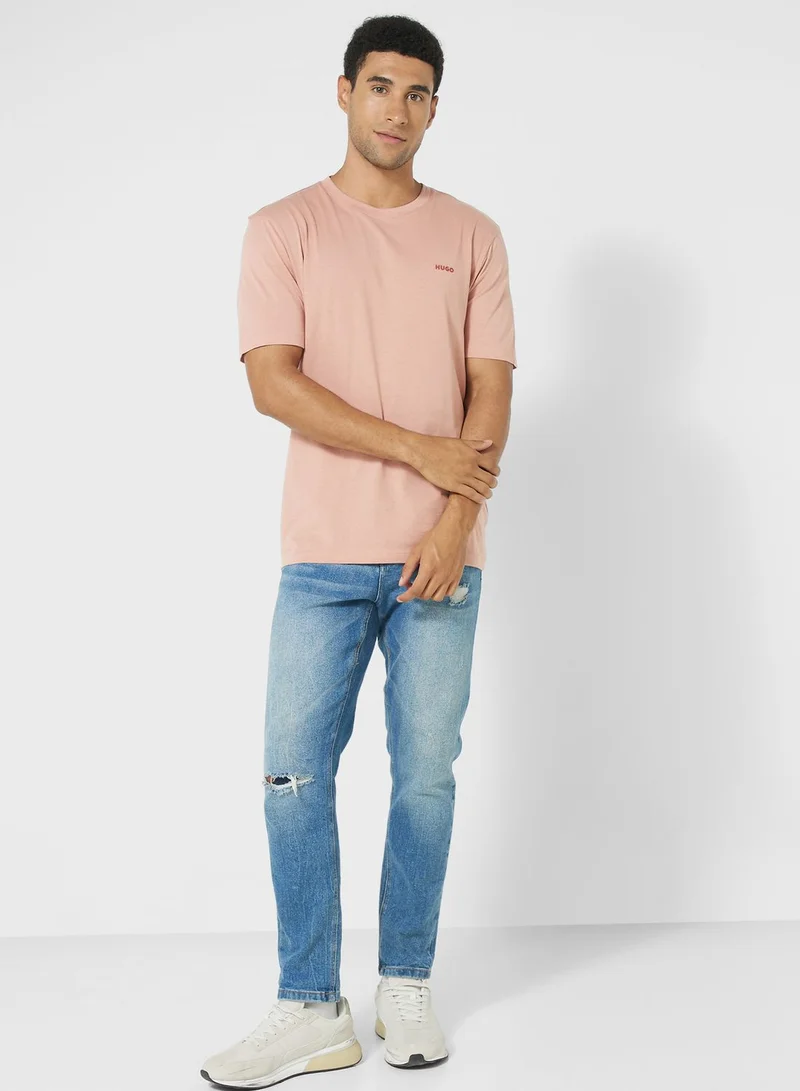 HUGO Logo Crew Neck T-Shirt