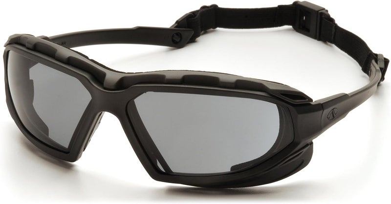 Pyramex Safety Highlander XP Safety Glasses with Grey Anti-Fog Lens - Image 1