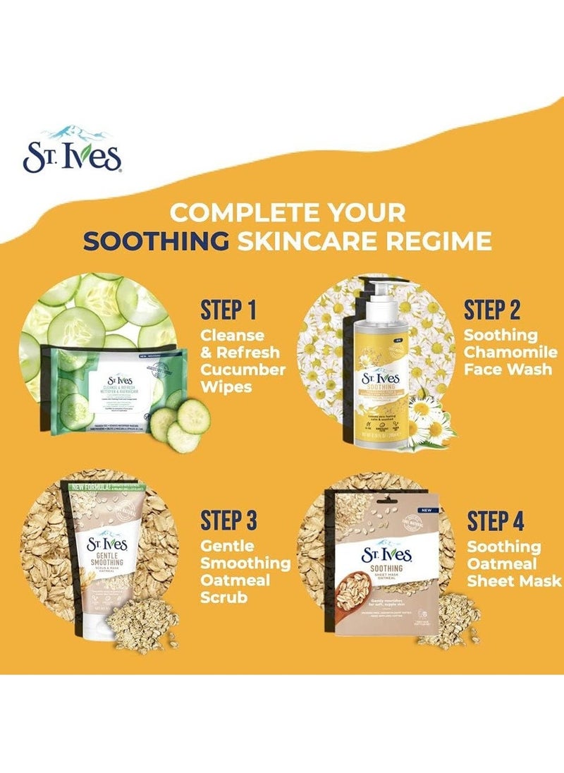 ST. Ives Gentle Smoothing Scrub And Mask Oatmeal 170g  - Image 4