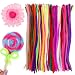 DOITOOL 400 Pcs Pipe Cleaners Chenille Stems 1181 Inch Soft Fuzzy Sticks Flexible Craft Supplies Multicolor for DIY Art Projects Kids Party Decorations - Image 2