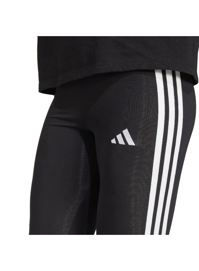 adidas سروال ضيق أسود للنساء