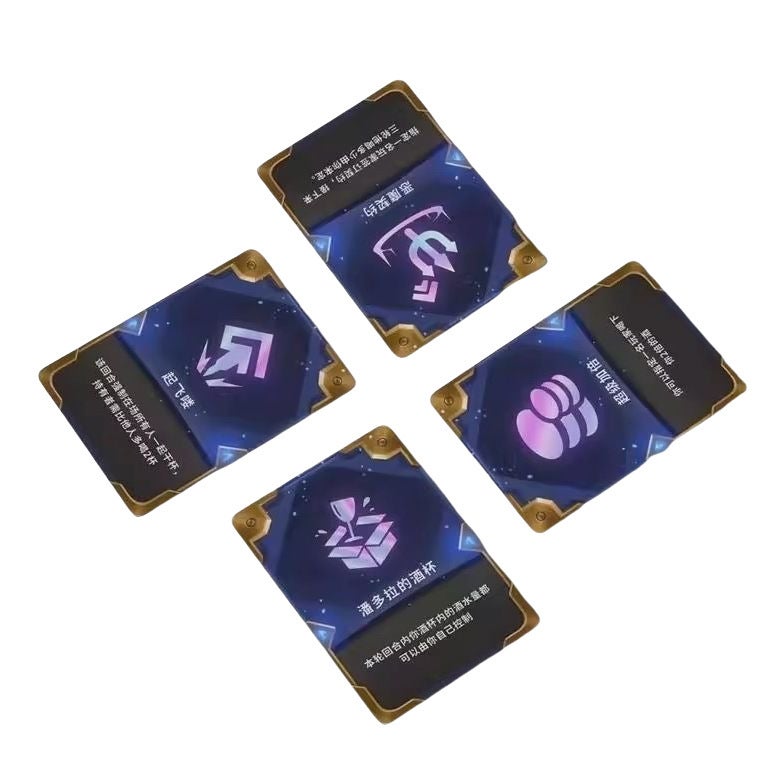 WU Hot Dog Poker Cards - Gold Cup Battle, Thickened Design, Ideal for Drinking Games - Image 5