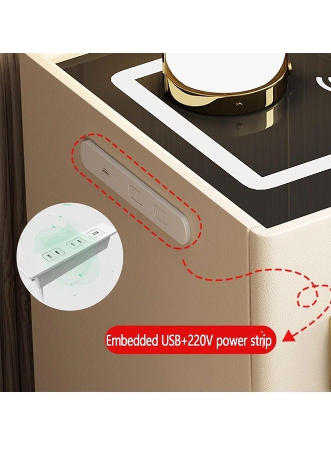 keke Smart bedside table rechargeable and multifunctional wireless Charging Table for Bedroom - Image 4