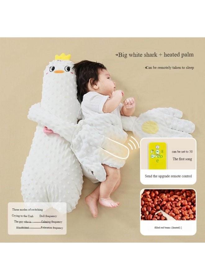XiuWoo Upgrade Electric Baby Butt Patter, Baby Hand Patting Pillow, Soothing Baby Toy, Baby Startle Sleep Aid Companion, Patting Hand, Baby Soothing Palm, Baby Prevention Hand Glove for Baby Sleep - Image 5