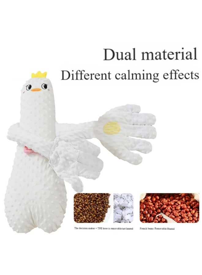 XiuWoo Upgrade Electric Baby Butt Patter, Baby Hand Patting Pillow, Soothing Baby Toy, Baby Startle Sleep Aid Companion, Patting Hand, Baby Soothing Palm, Baby Prevention Hand Glove for Baby Sleep - Image 2