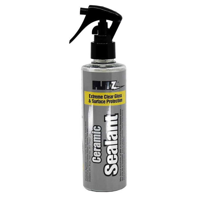 Flitz Ceramic Sealant  8oz Bottle of USAMade Ceramic Coating for Cars Boats Glass  Repels Water Polishes and Protects for 1 Year  Protection Car Spray 1 Pack