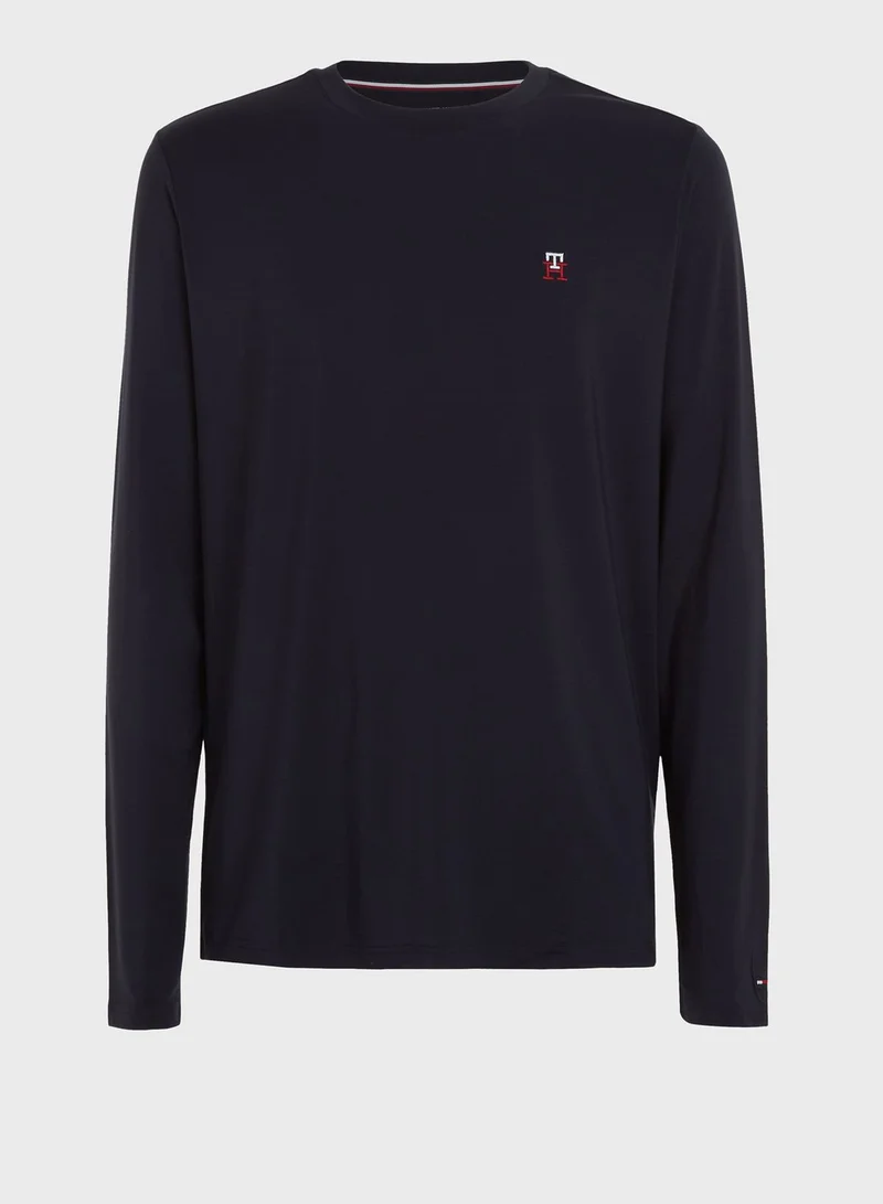 TOMMY HILFIGER Logo Printed Pyjama Set