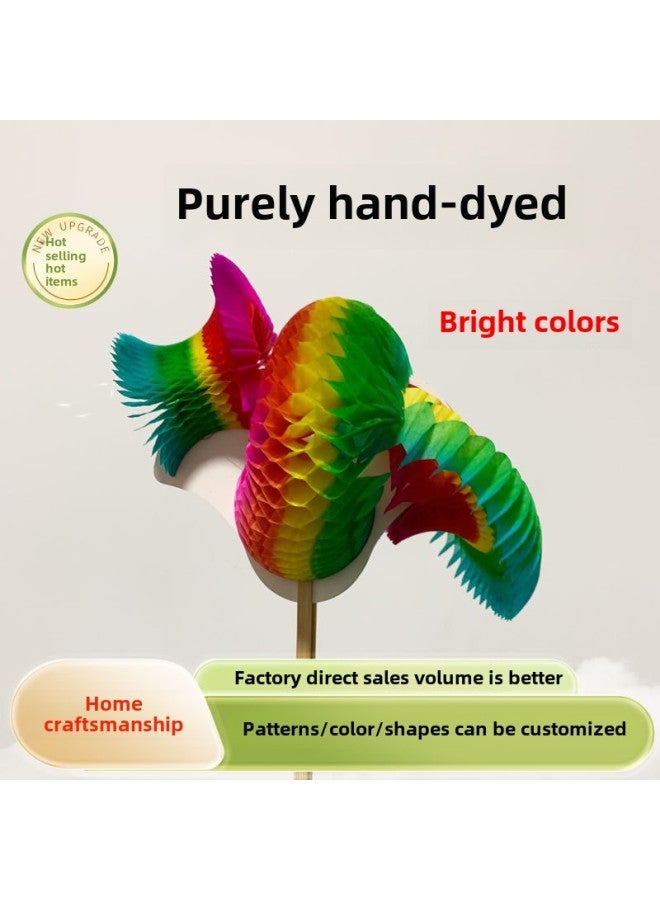 Flip Flowers Traditional Nostalgic Toys Kindergarten Activities Reward Baby Toys Paper Flip Flowers Intangible Cultural Heritage Toys Flip Flowers-Specifications:Large-lucky Cat