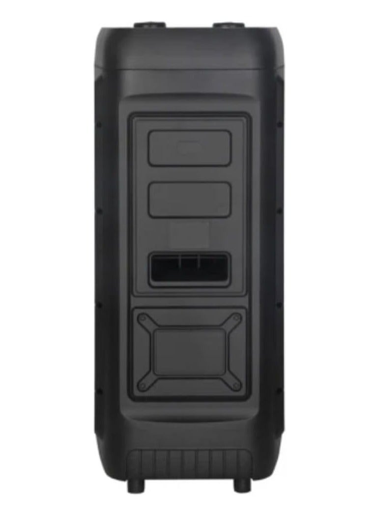 بيتشو مكبر صوت بلوتوث محمول PartyBox NDR930 مع إضاءة RGB، مكبر صوت بلوتوث مع ميكروفون، جهاز تحكم عن بعد وميكروفون لاسلكي، مضخم صوت، راديو FM للحفلات الداخلية والخارجية - Image 3