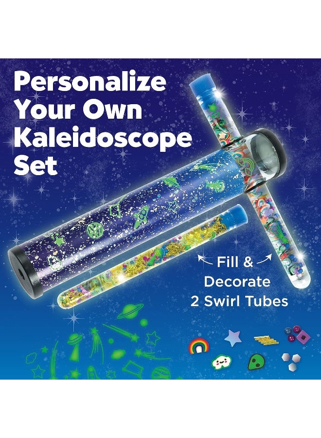 Creativity for Kids Magic Swirl Kaleidoscope Kit - Make Your Own Kaleidoscope for Kids, STEM Toys (Ages 6+) - Image 2